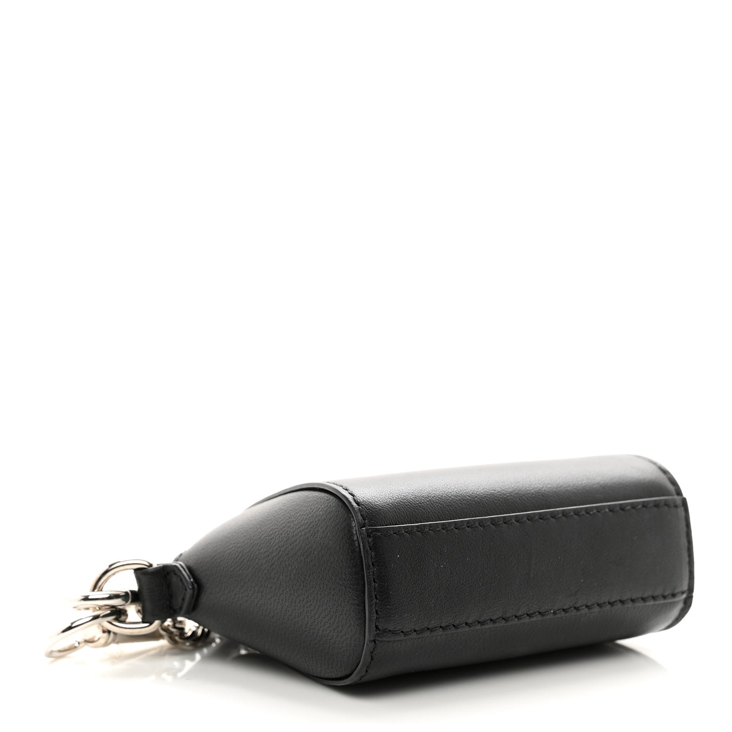 Lambskin Baby Antigona with Chain Black