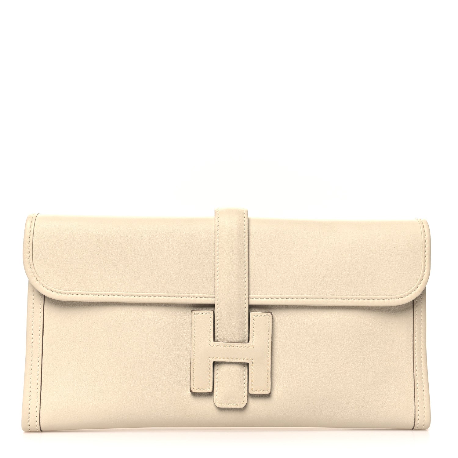 Hermes Swift Jige Elan 29 Clutch Craie 1 of 12