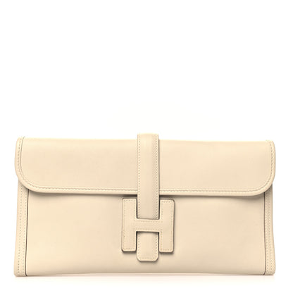 Hermes Swift Jige Elan 29 Clutch Craie 1 of 12