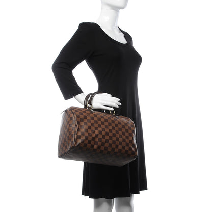 Louis Vuitton Damier Ebene Speedy 30 2 of 9