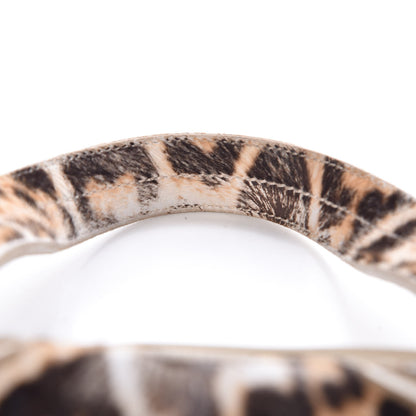 Saint Laurent Calf Hair Printed Oversized Muse Snow Leopard 9 of 20