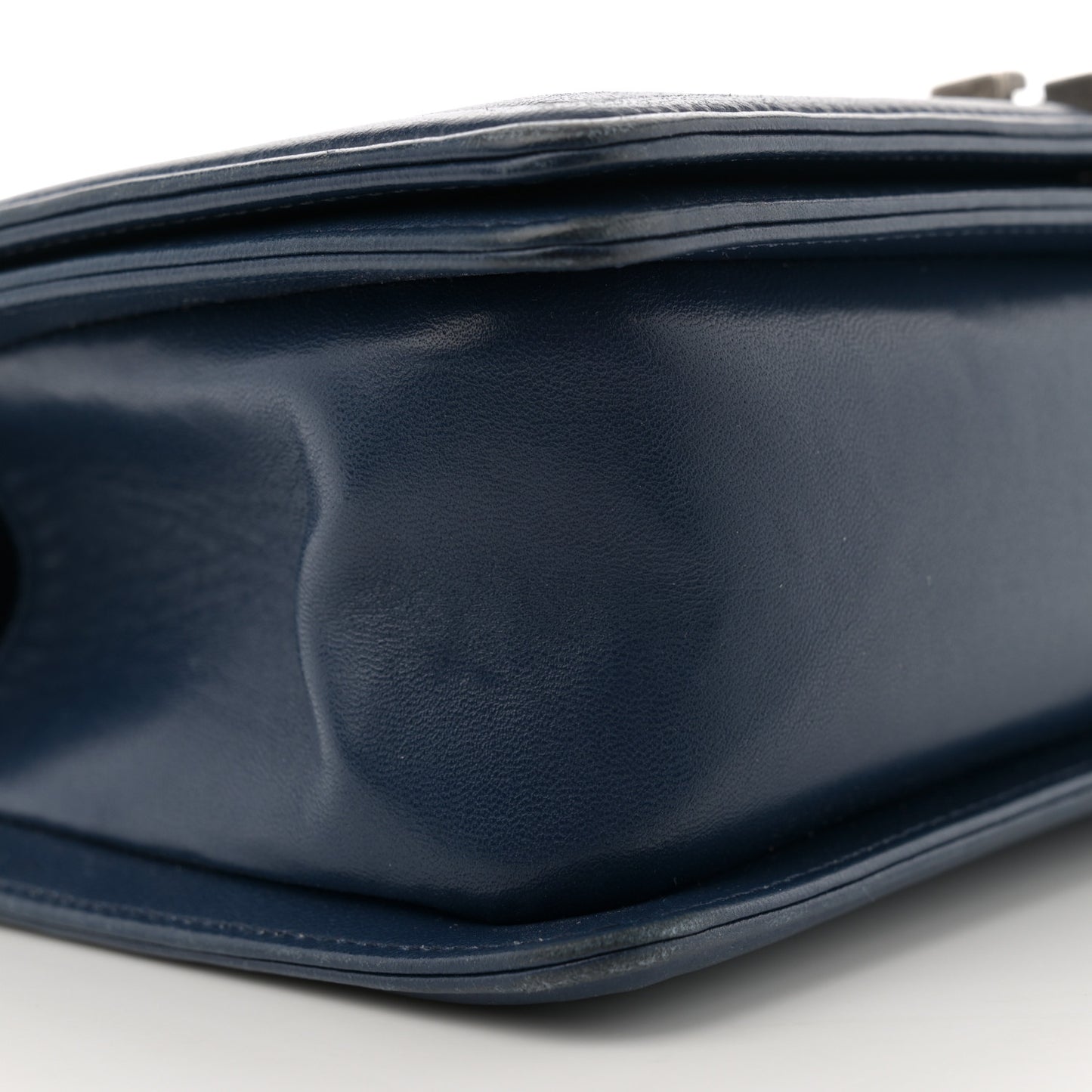 Lambskin Tile Medium Mosaic Boy Flap Navy Multicolor
