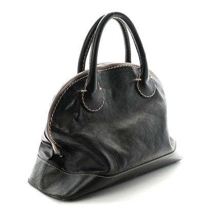 Chloe Calfskin Edith Dome Bowler Black 3 of 10