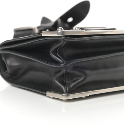 Prada City Calf Saffiano Cahier Bag Black 8 of 11