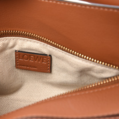 Loewe Calfskin Small Puzzle Bag Tan Medium Pink 8 of 9