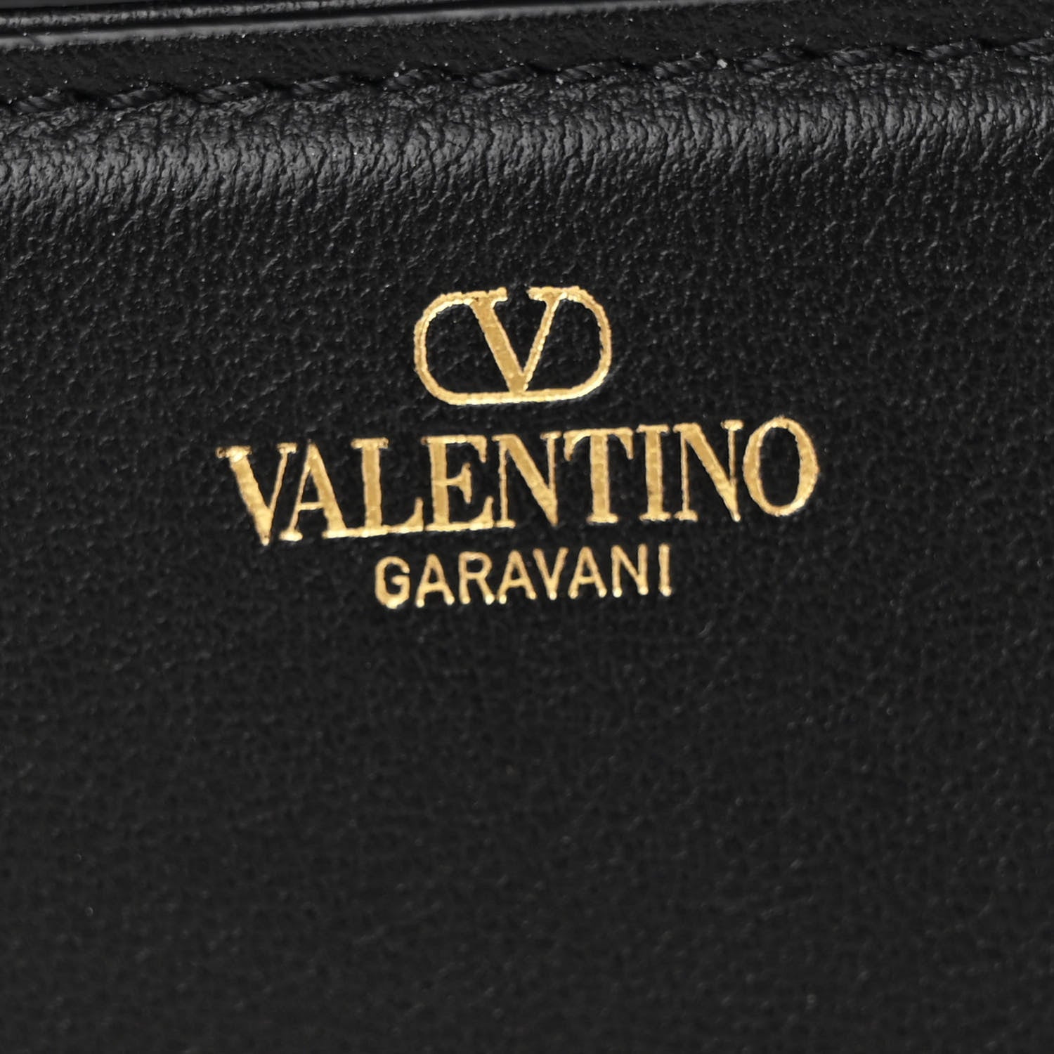 Valentino Garavani Calfskin Vlogo Loco Shoulder Bag Black 6 of 10