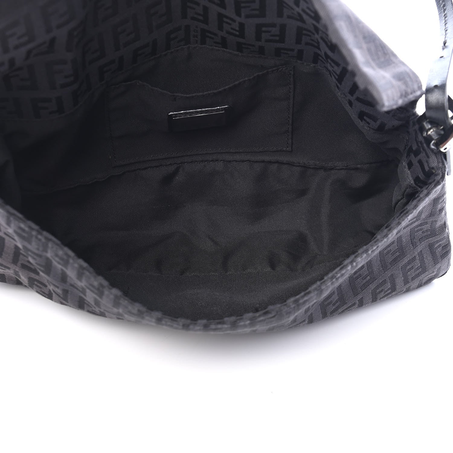 Fendi Zucchino Baguette Black 5 of 10