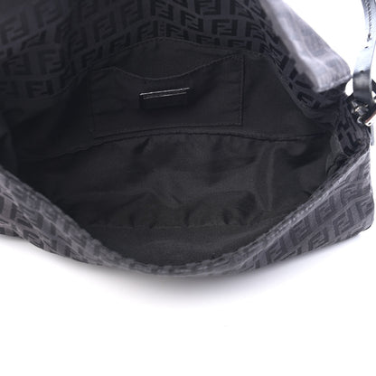 Fendi Zucchino Baguette Black 5 of 11
