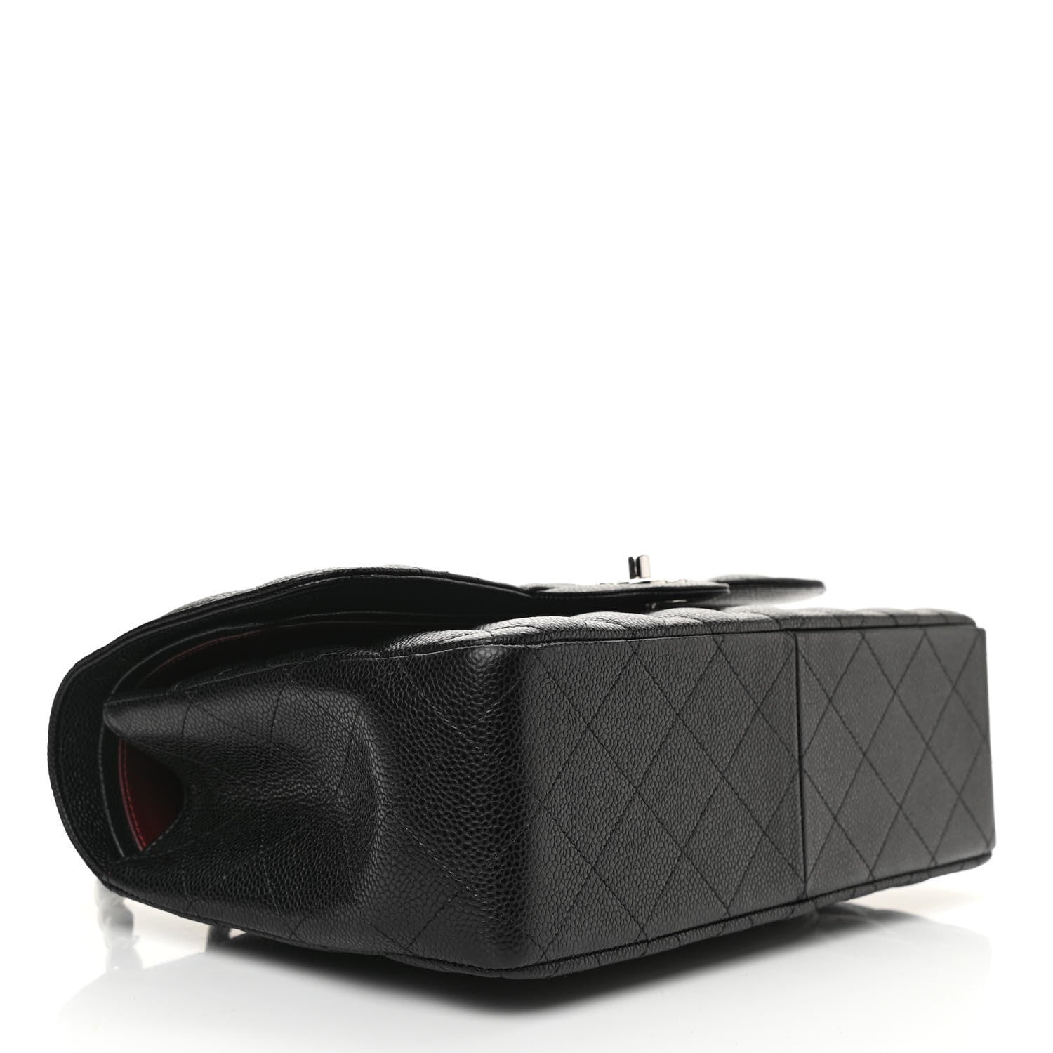 Chanel Caviar Quilted Jumbo Double Flap Black 4 of 10