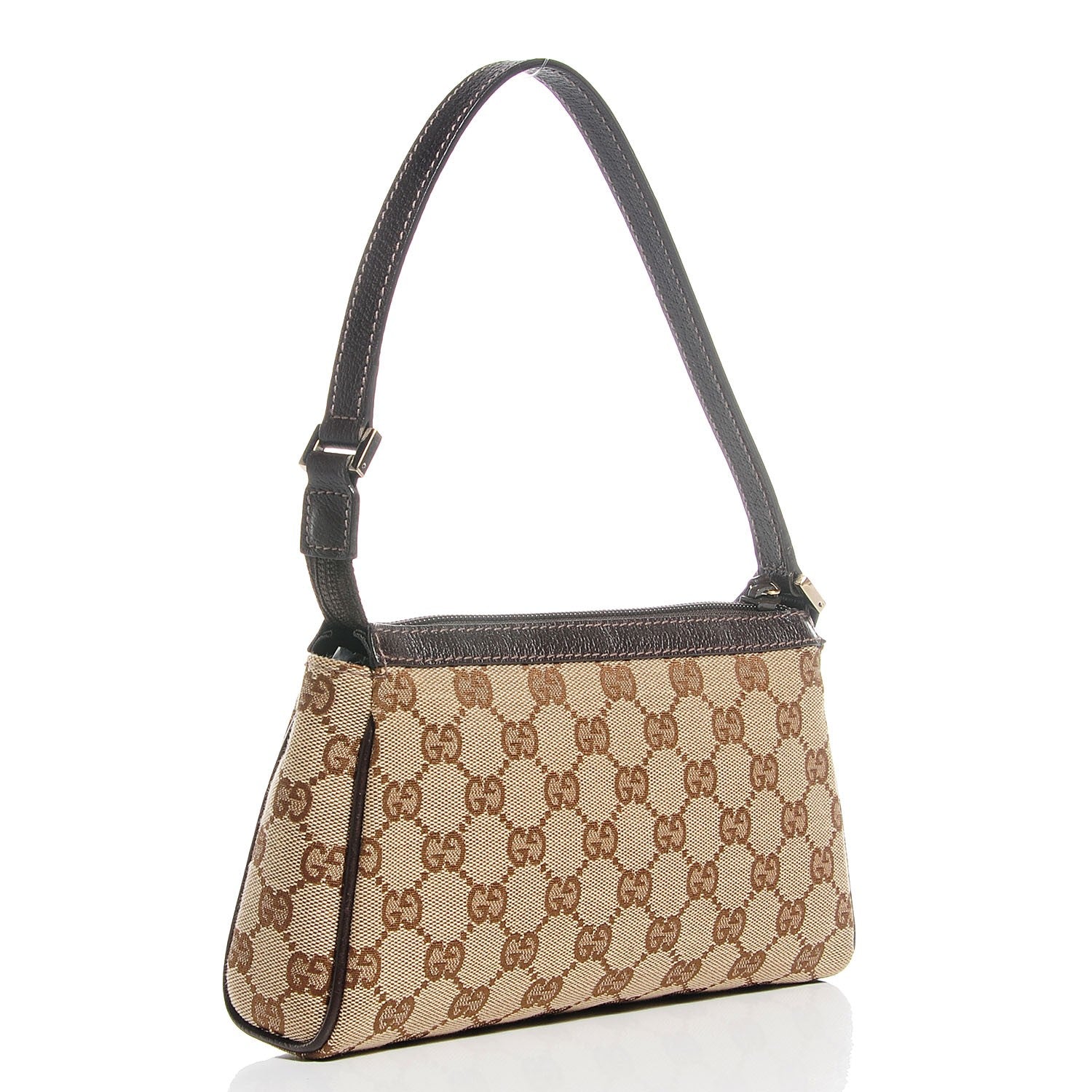 Gucci Monogram D Ring Cosmetic Case Brown 3 of 7