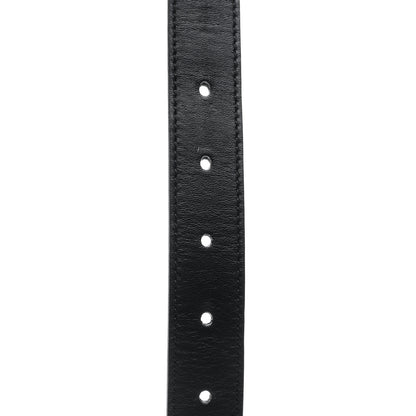 Gucci Moon Calfskin Torchon Double G 25mm Belt 85 34 Black 5 of 7