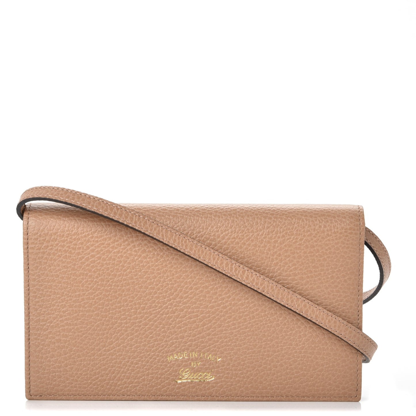 Dollar Calfskin Mini Swing Wallet Bag Camelia Mineral Blue