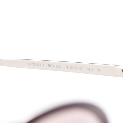 Prada Round Sunglasses SPR 54S Silver 7 of 8