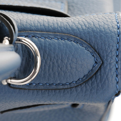 Hermes Togo Kelly Retourne 28 Bleu Agate 15 of 22