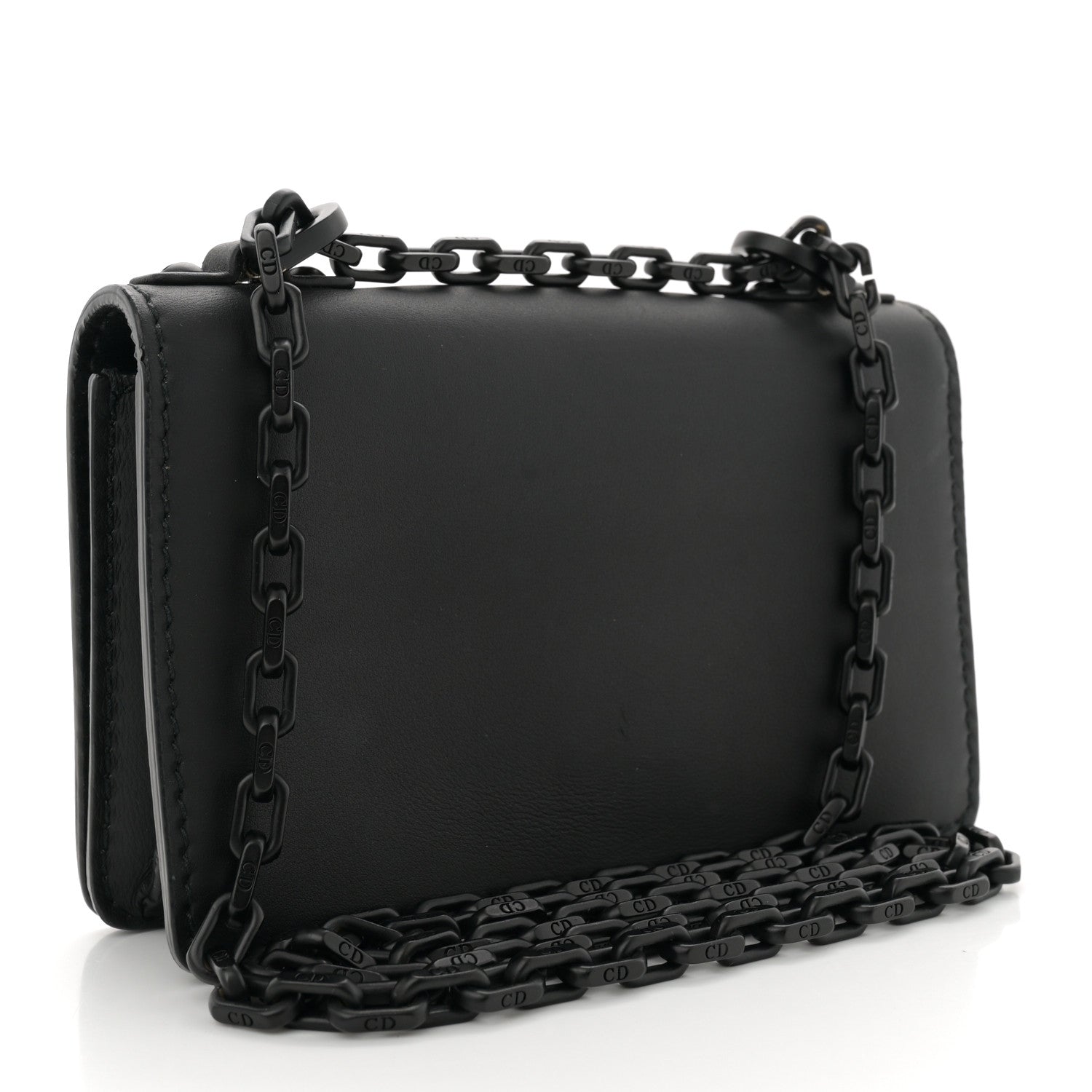 Christian Dior Ultra Matte Calfskin Mini J'Adior Chain Flap Bag Black 3 of 10