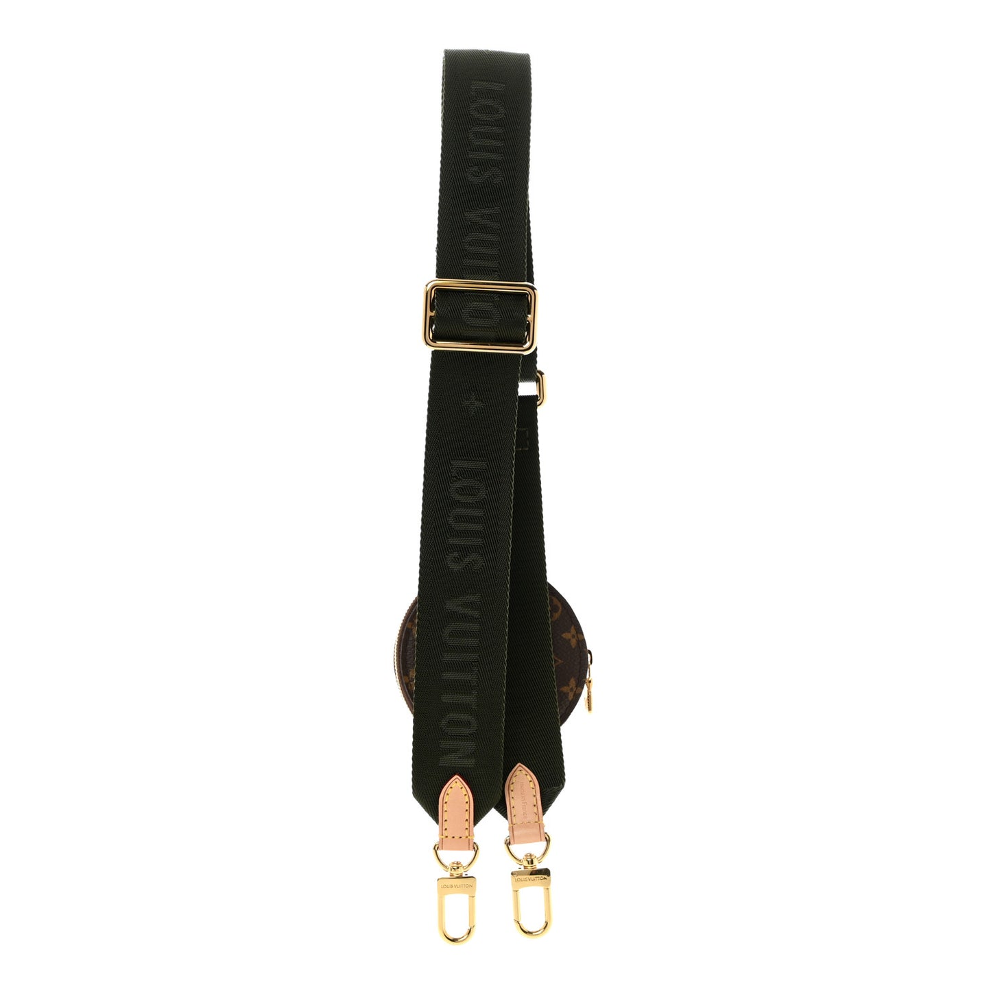 Monogram Multi Pochette Accessories Bandouliere Shoulder Strap Kaki