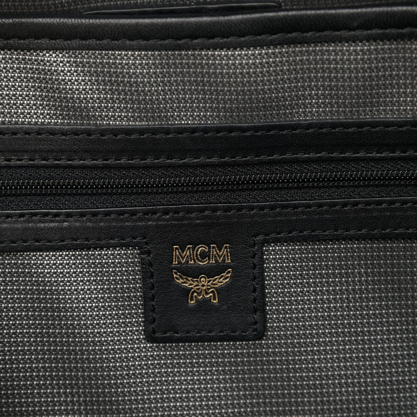 Striped Visetos Small Stark Backpack Black White