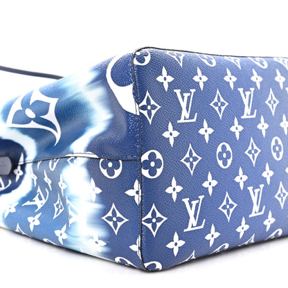 Louis Vuitton Monogram Escale Neonoe MM Blue Blue 9 of 10