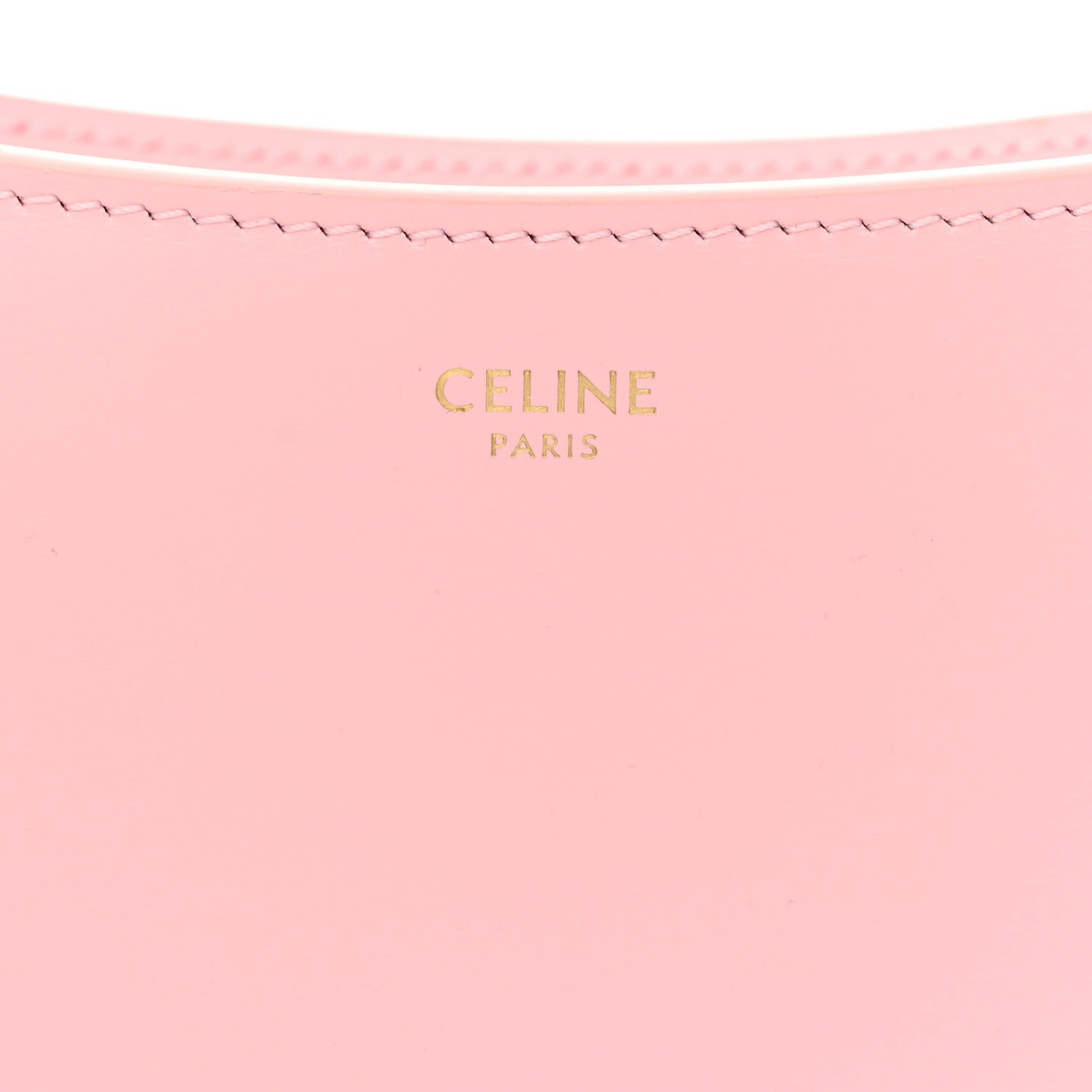 Celine Shiny Calfskin Medium Croque Bag Pink 6 of 10