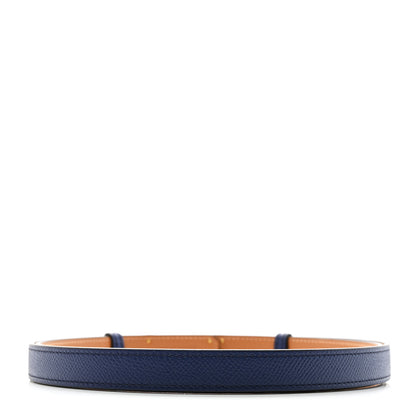Hermes Epsom Kelly Belt Bleu Saphir 2 of 5