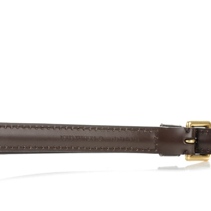 Louis Vuitton Calfskin 16mm Adjustable Shoulder Strap Brown 4 of 4