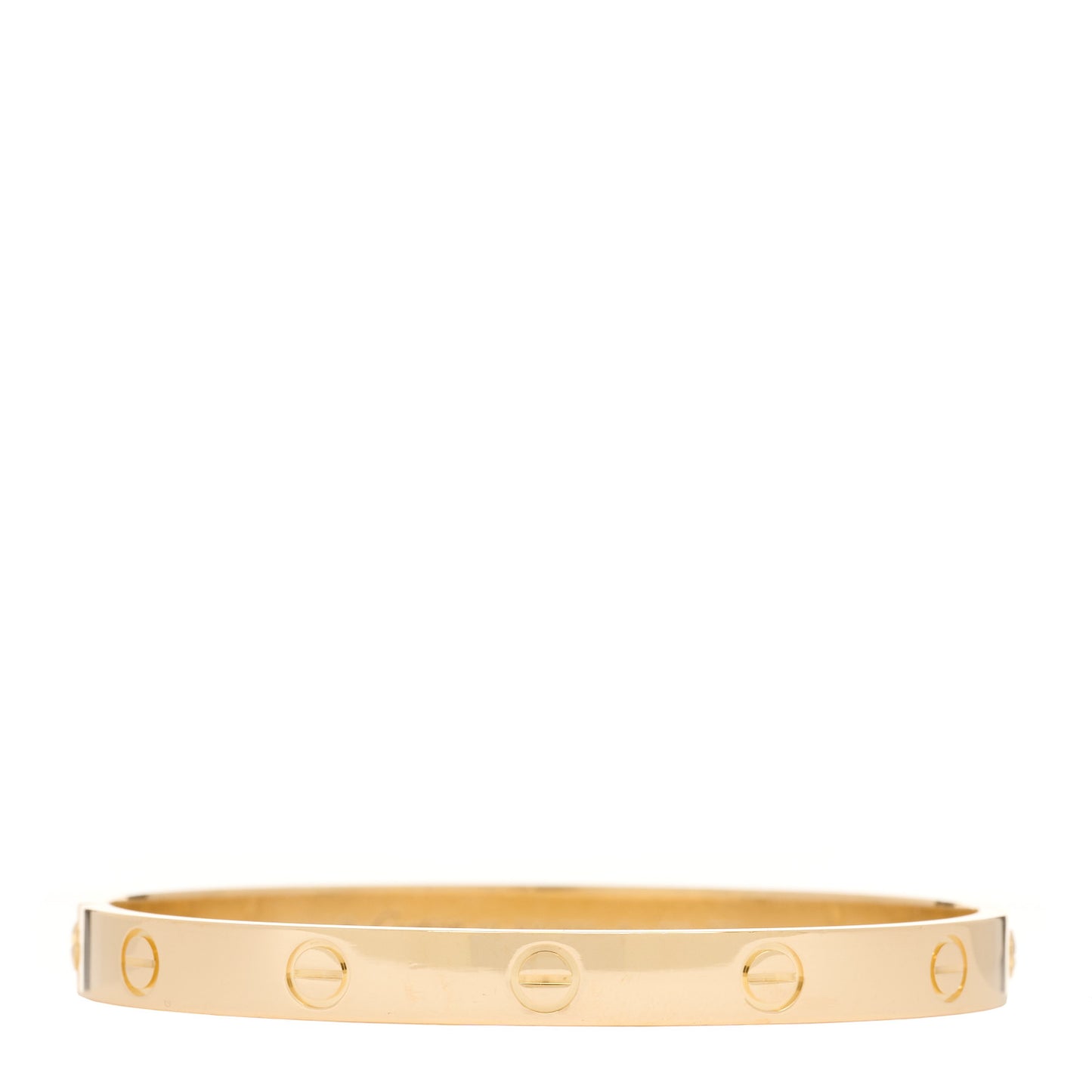 18K Yellow Gold LOVE Bracelet 17