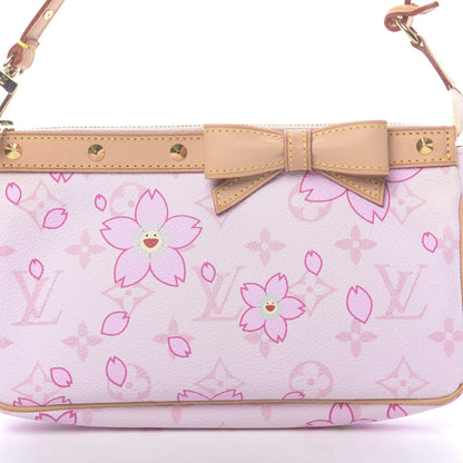 Louis Vuitton Monogram Cherry Blossom Pochette Accessories Pink 10 of 10