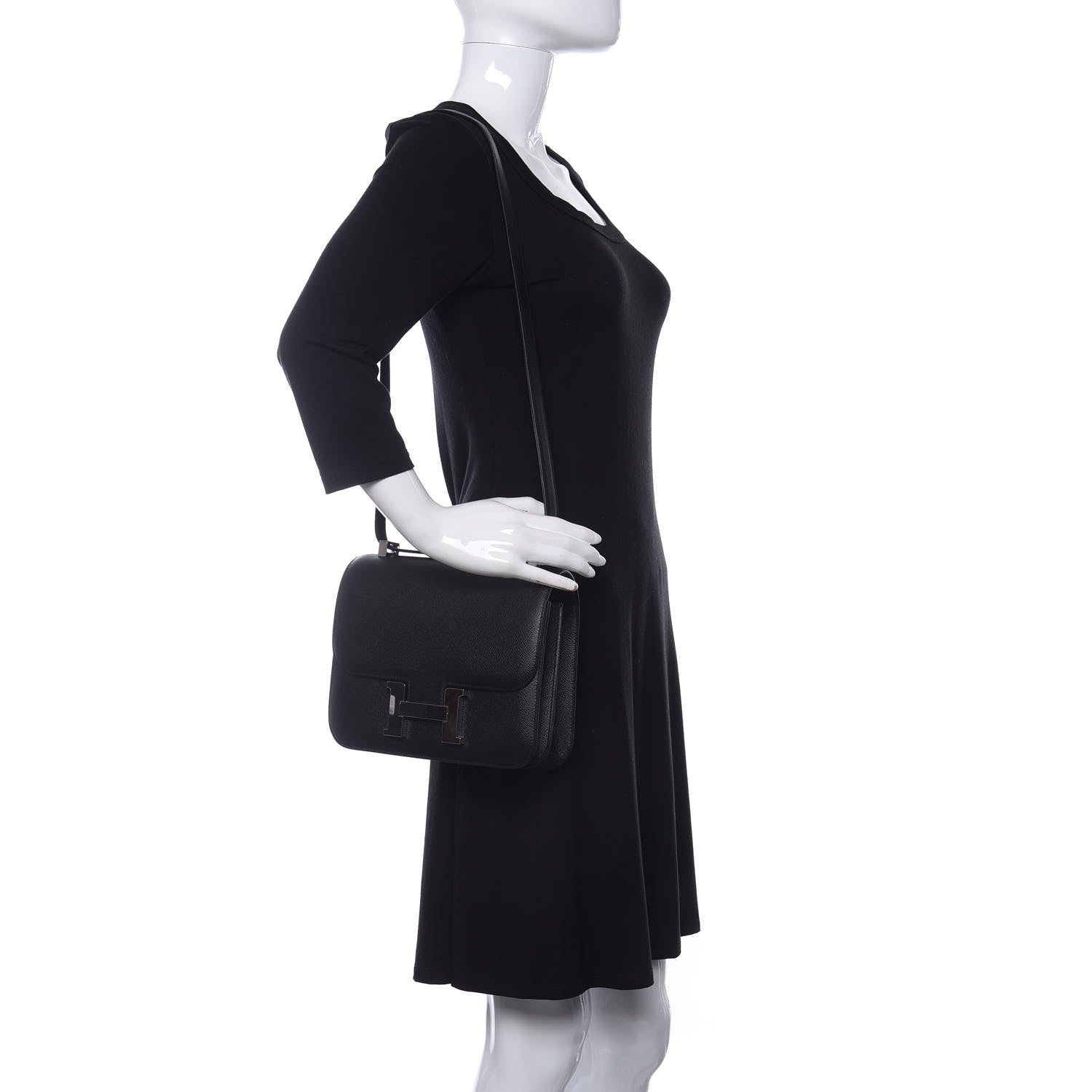 Hermes Epsom Constance 24 Black 2 of 16