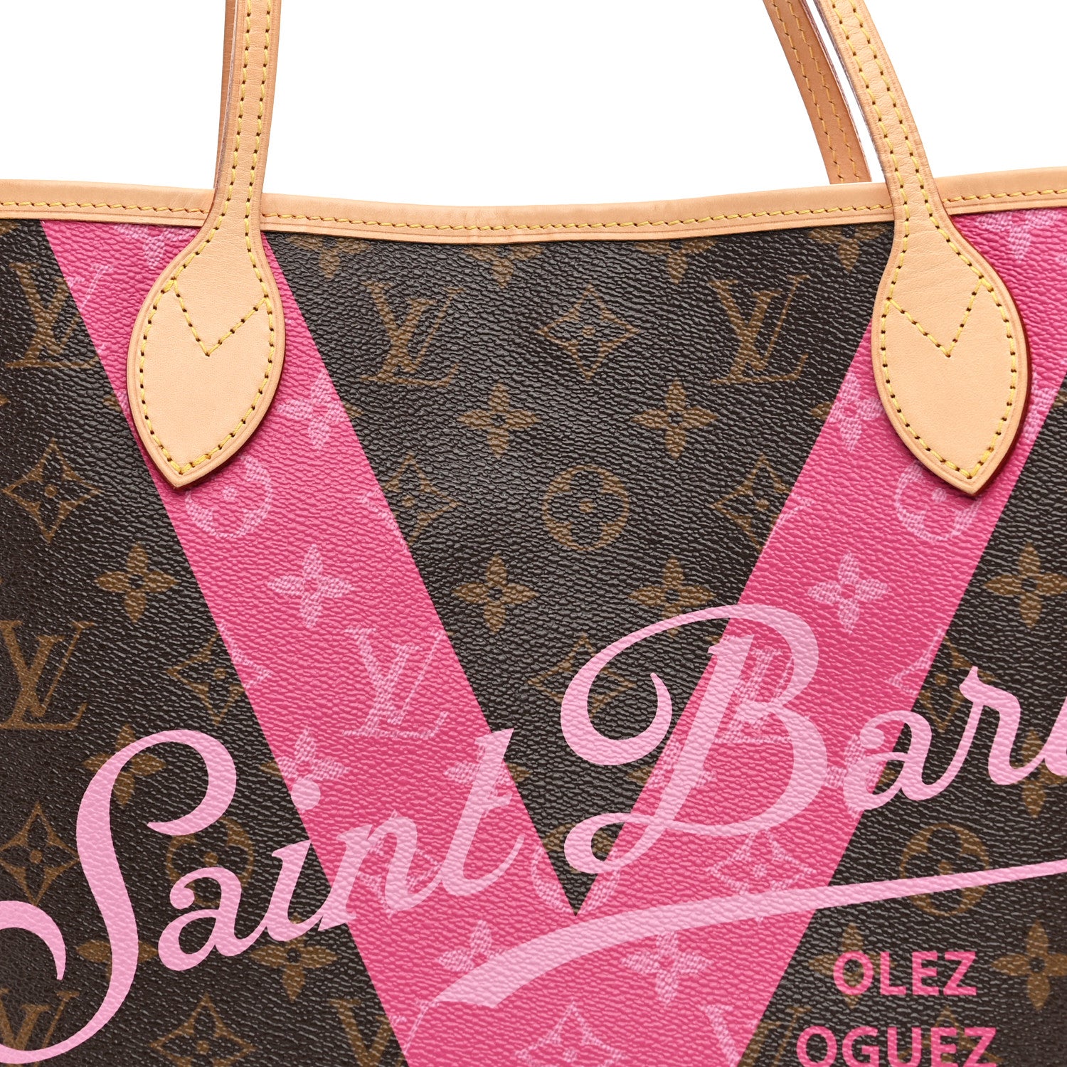 Louis Vuitton Monogram V Neverfull MM Grenade 9 of 11