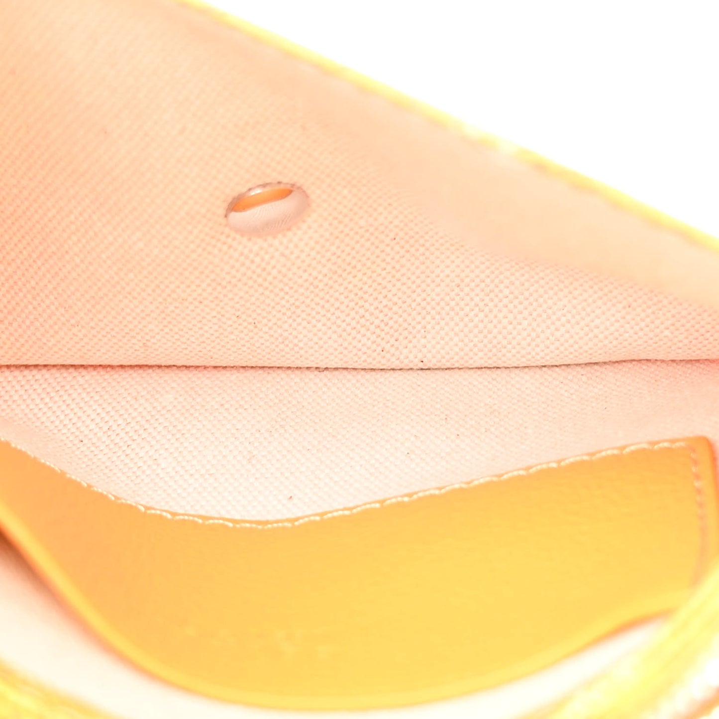 Goyardine Plumet Wallet Clutch Yellow