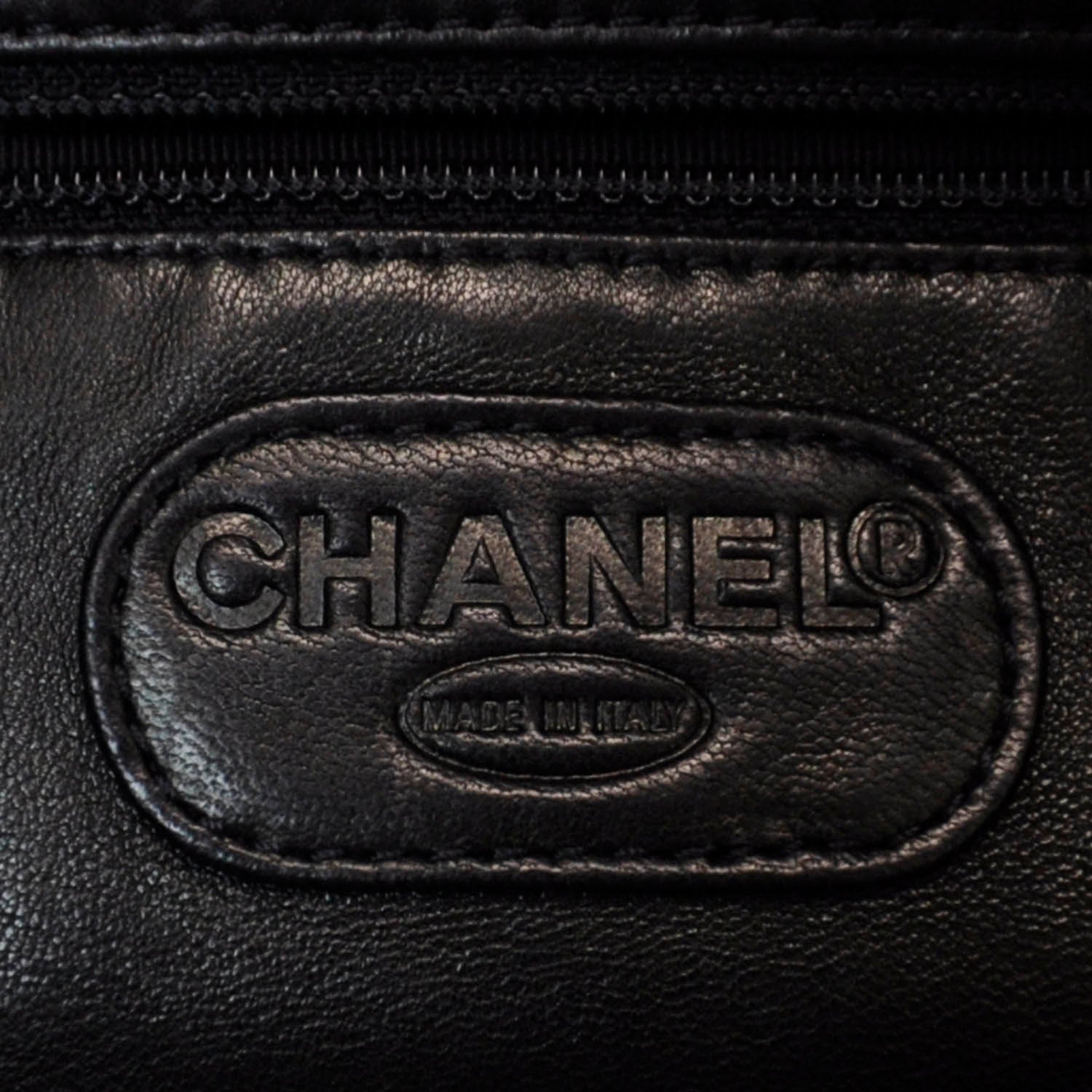 Chanel Mink Tortoise Chain Tote Black 5 of 8