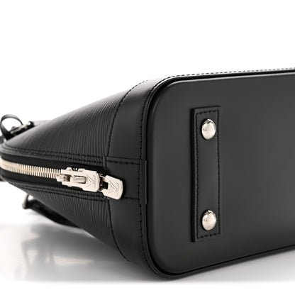 Louis Vuitton Epi Jacquard Alma BB Black 8 of 11