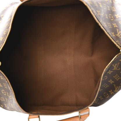 Louis Vuitton Monogram Keepall Bandouliere 55 4 of 11
