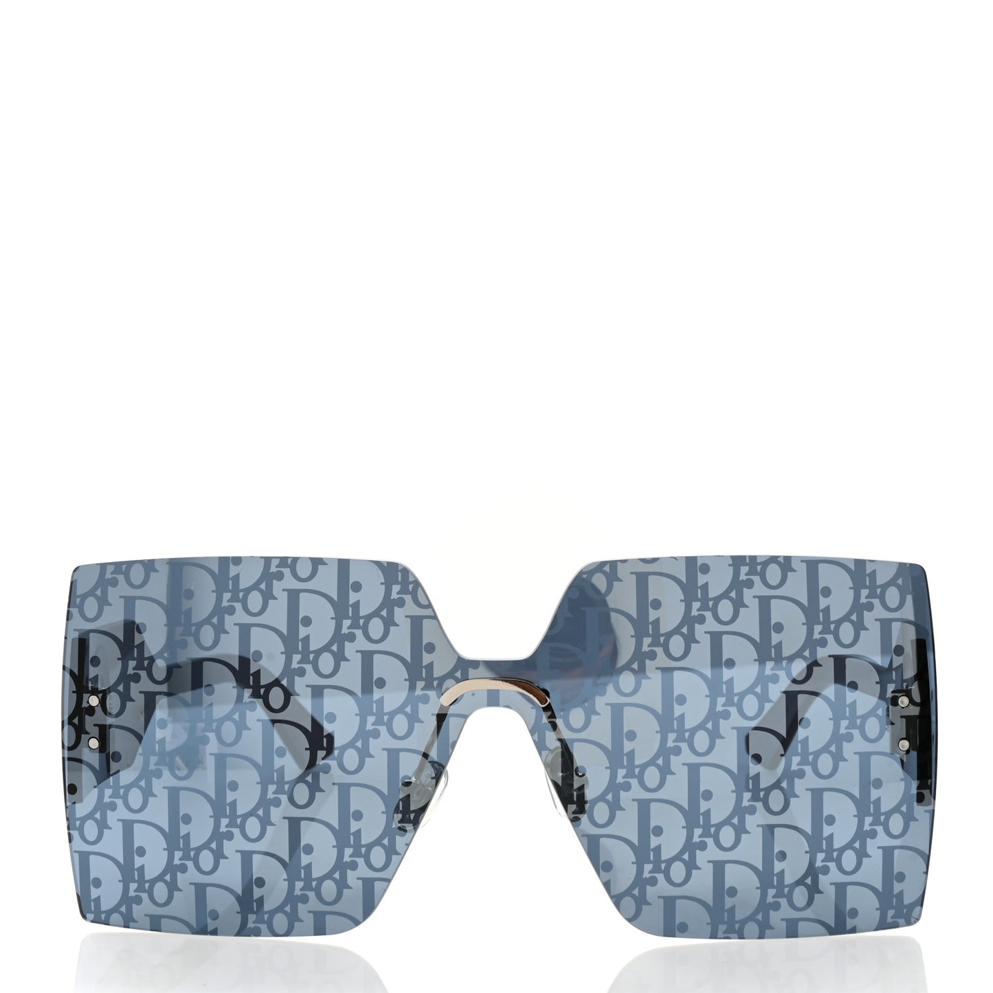 Acetate Oblique Diorclub M5U Mask Sunglasses Blue