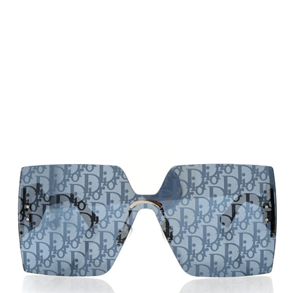 Christian Dior Acetate Oblique Diorclub M5U Mask Sunglasses Blue 2 of 8