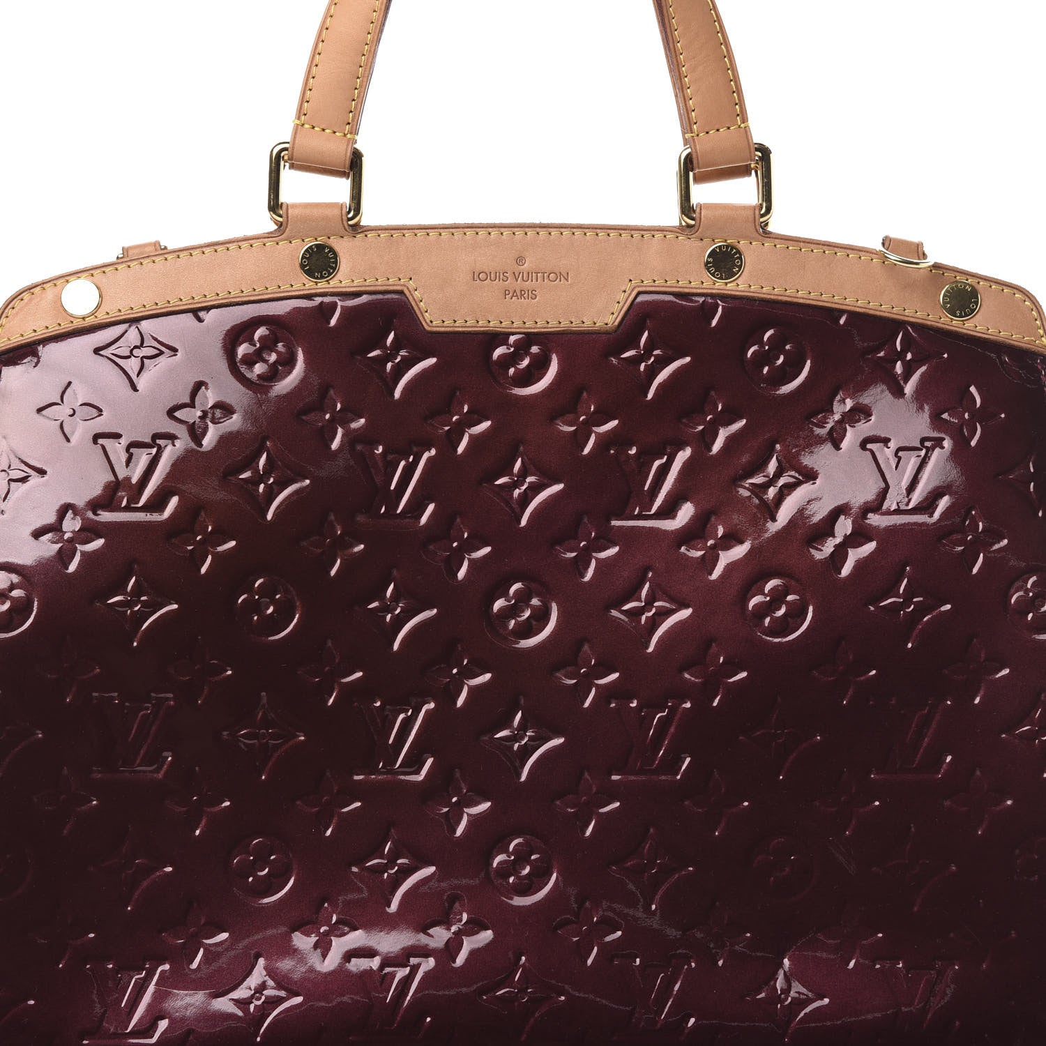 Louis Vuitton Vernis Brea GM Rouge Fauviste 7 of 13