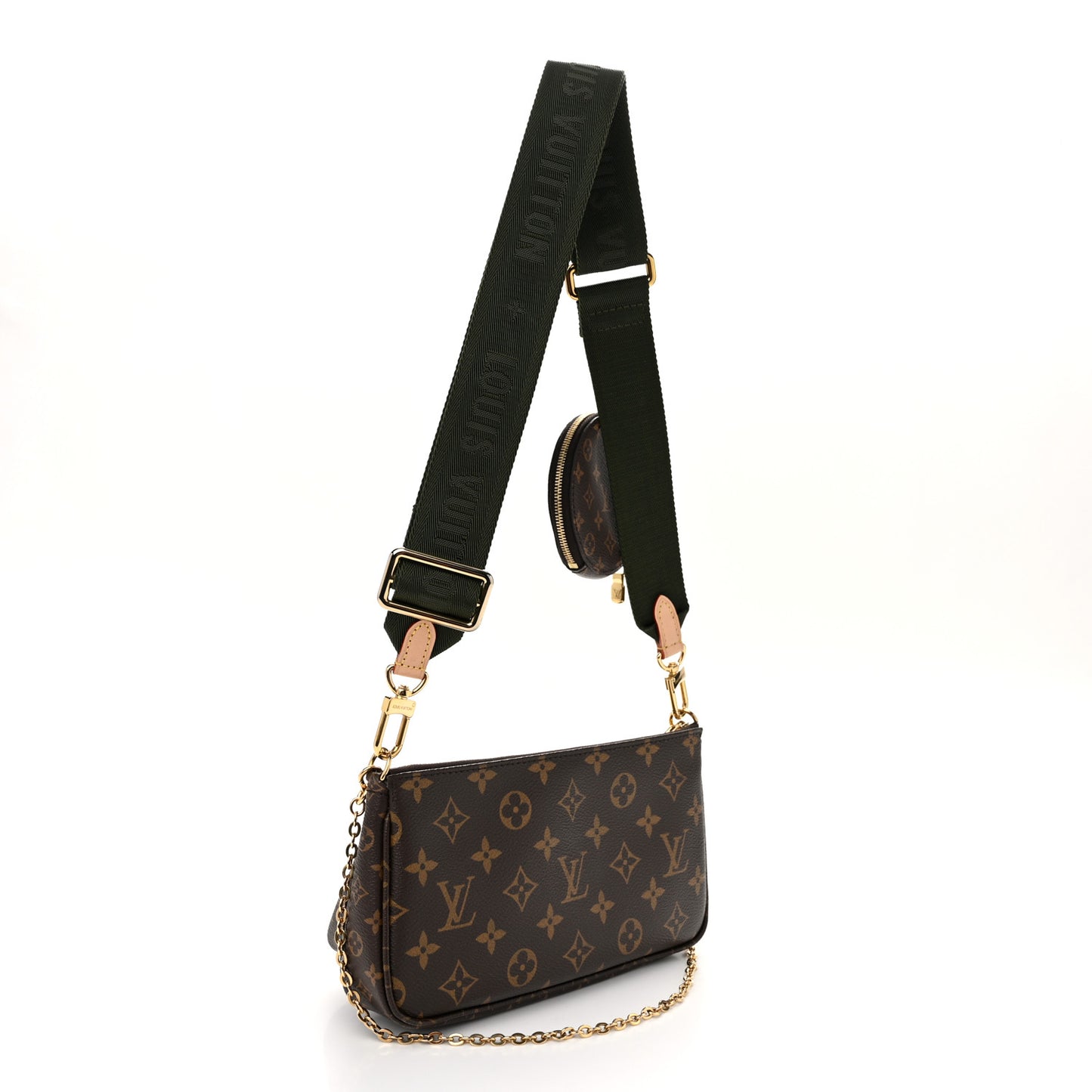 Monogram Multi Pochette Accessories Kaki