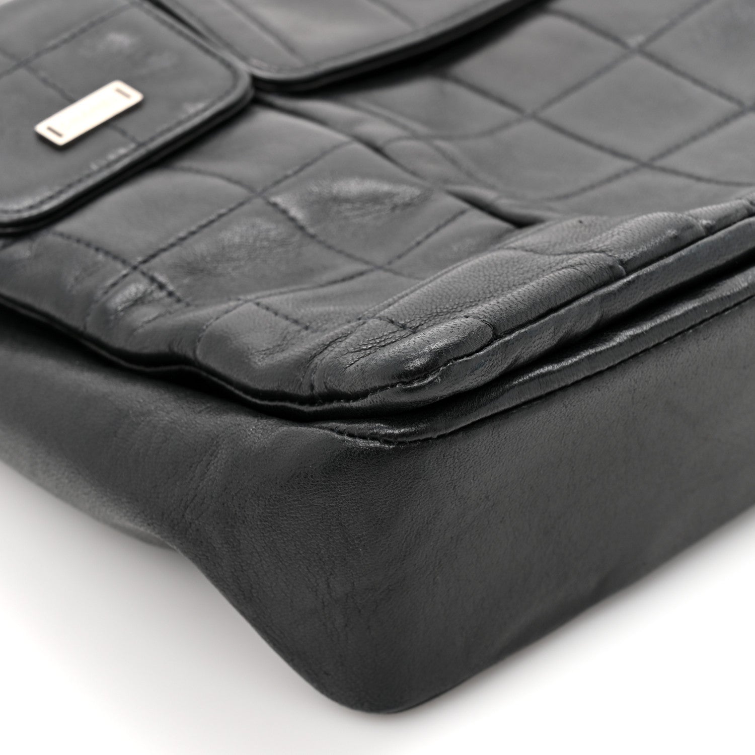 Chanel Lambskin Reissue Chocolate Bar Flap Black 15 of 15