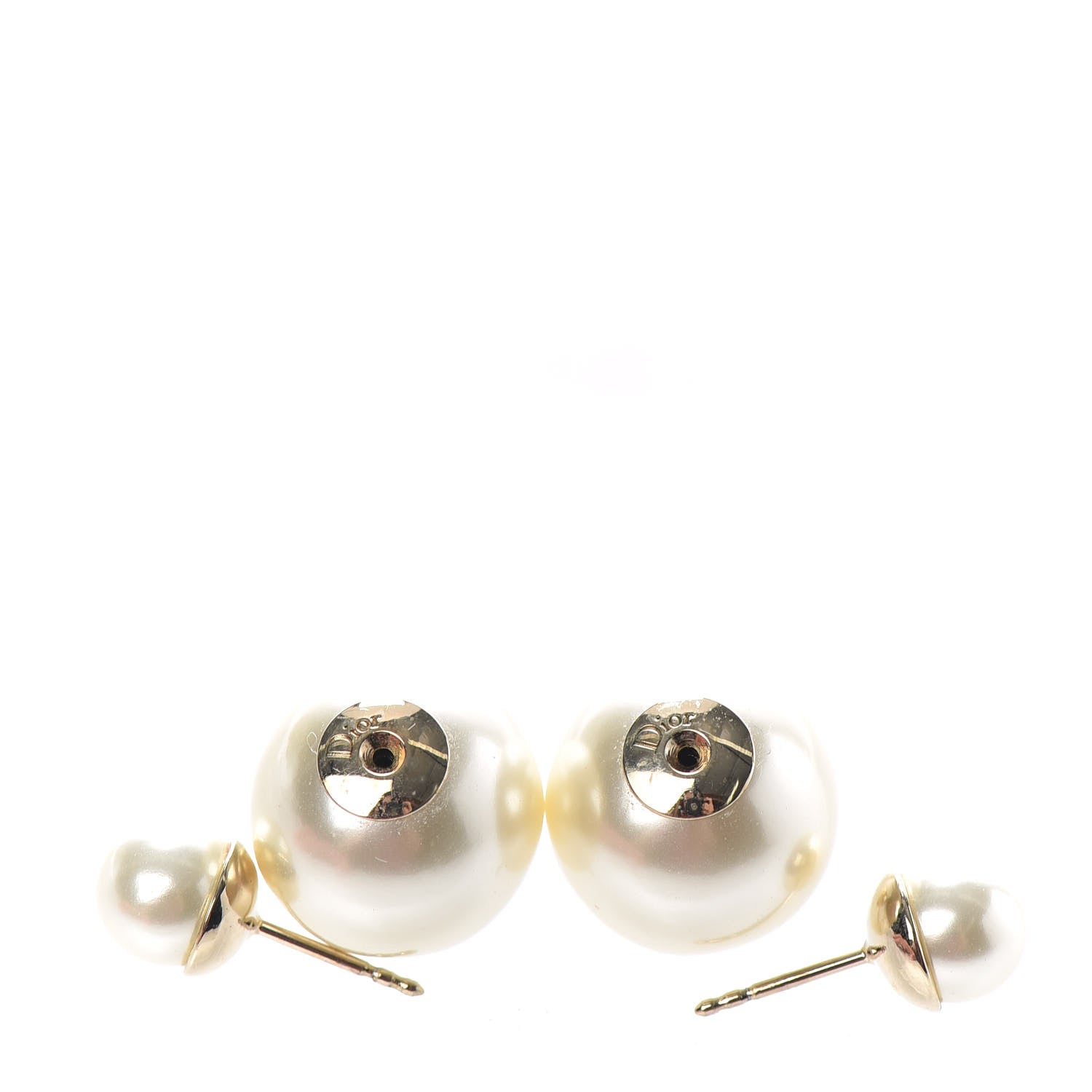 Christian Dior Pearl Mise En Dior Tribal Earrings 3 of 3