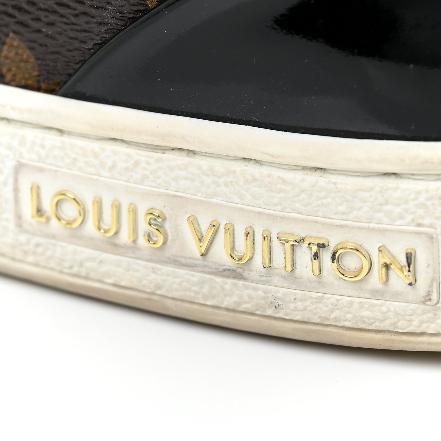 Patent Monogram Frontrow Sneakers 35.5