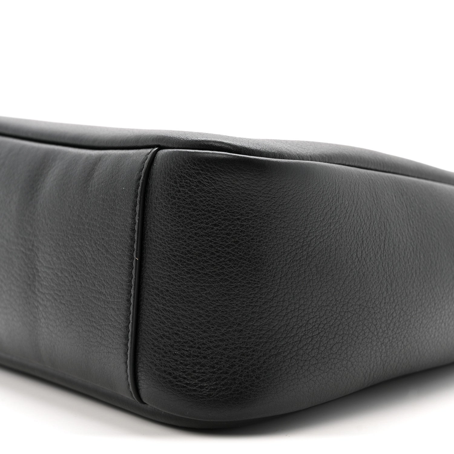 Saint Laurent Smooth Calfskin Small Le 5 A 7 Soft Hobo Black 10 of 11