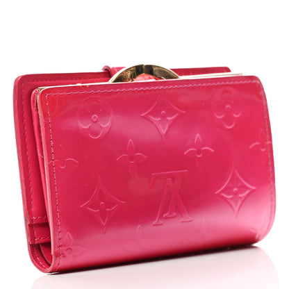 Louis Vuitton Vernis French Purse Wallet Fuchsia 2 of 8