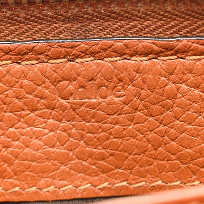 Chloe Grained Calfskin Marcie Long Zip Around Wallet Tan 6 of 9