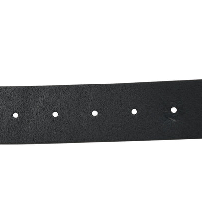 Gucci Selleria Calfskin Mens Interlocking G 37mm Belt 105 42 Black 3 of 6