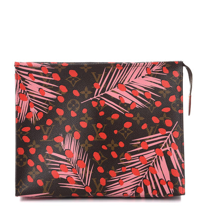 Louis Vuitton Monogram Jungle Dots Toiletry Pouch 26 Sugar Pink Poppy 1 of 7