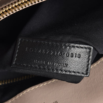 Saint Laurent Calfskin Y Quilted Monogram Medium Loulou Chain Satchel Dark Beige 7 of 7