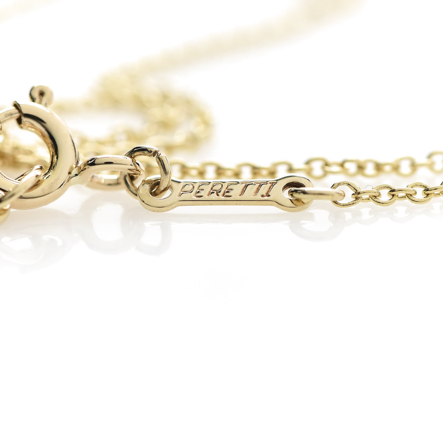 Tiffany 18K Yellow Gold Diamond .75ctw 5 Station Diamonds by the Yard Necklace 7 of 9