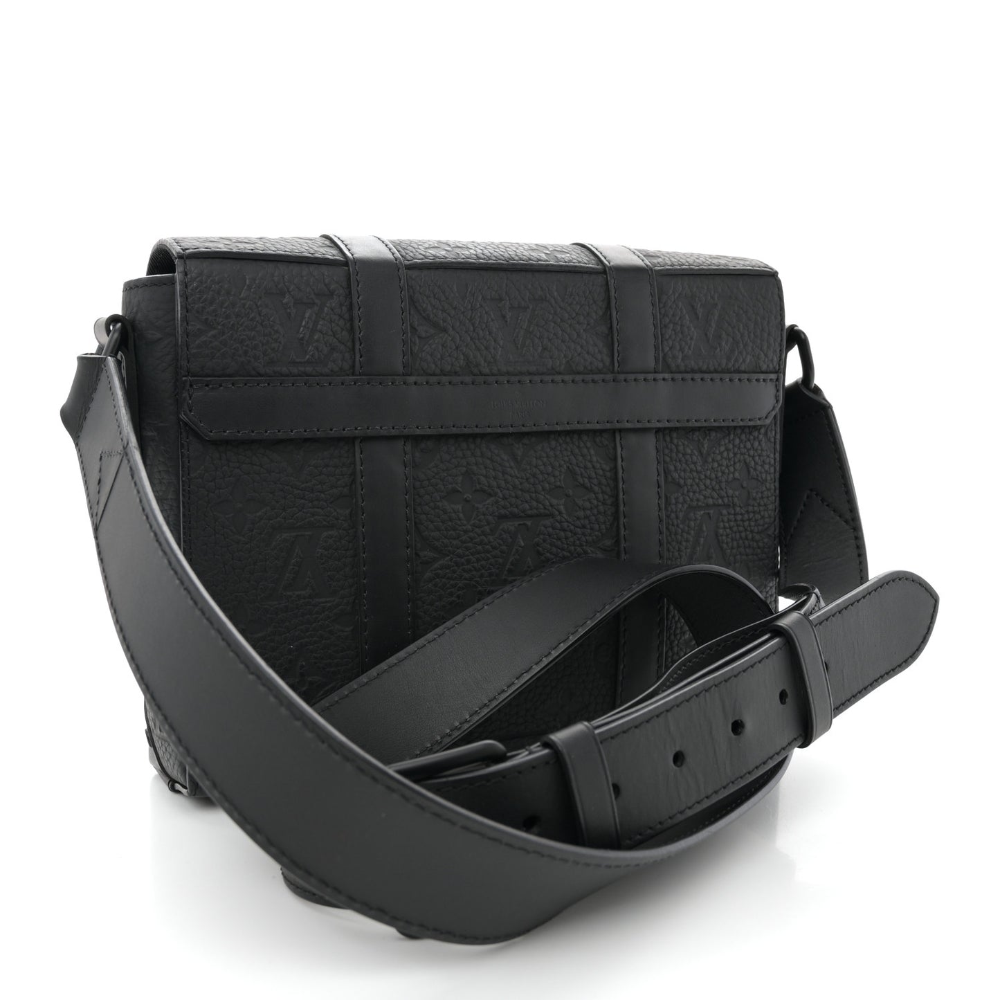 Taurillon Monogram Trunk Messenger Black