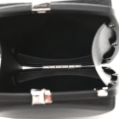 Hermes Chevre Chamkila Clou Medor Clutch Black 5 of 9