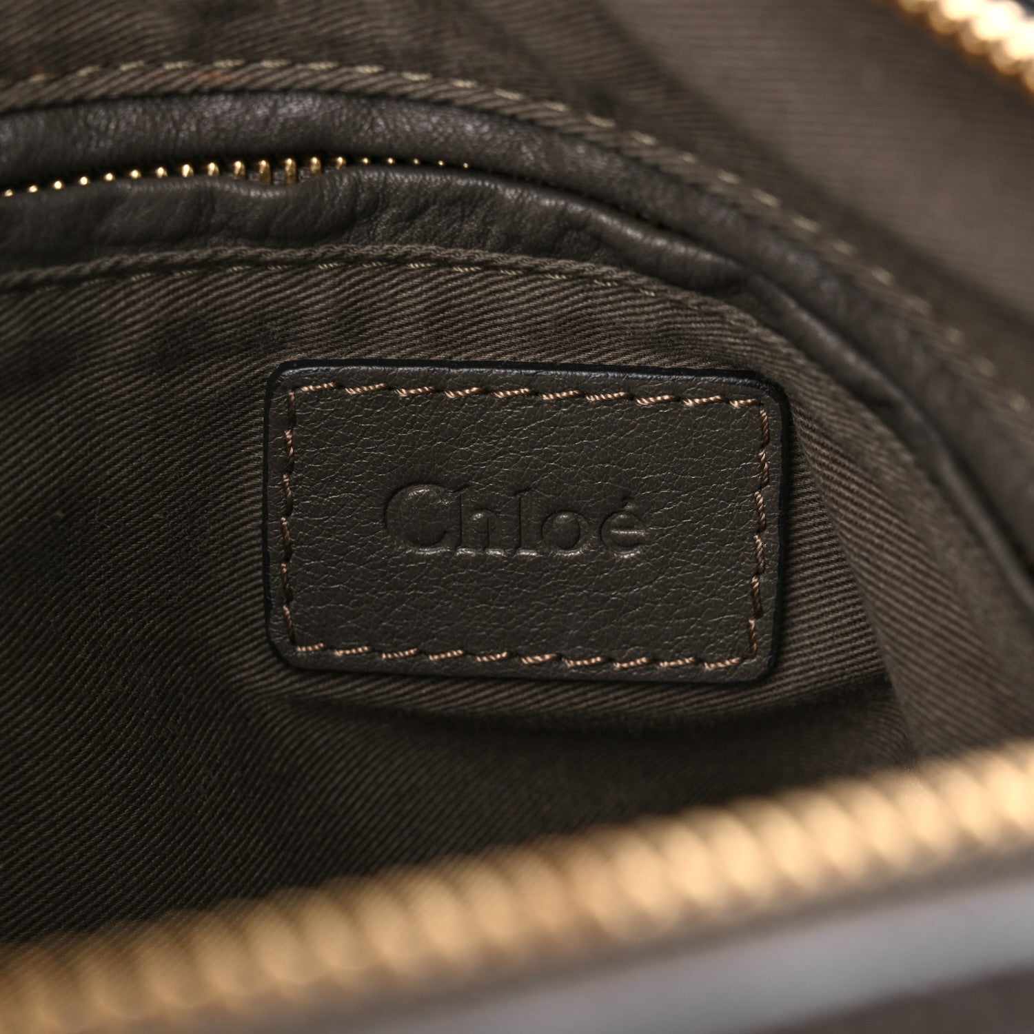 Chloe Calfskin Medium Marcie Satchel Baobab Green 6 of 10